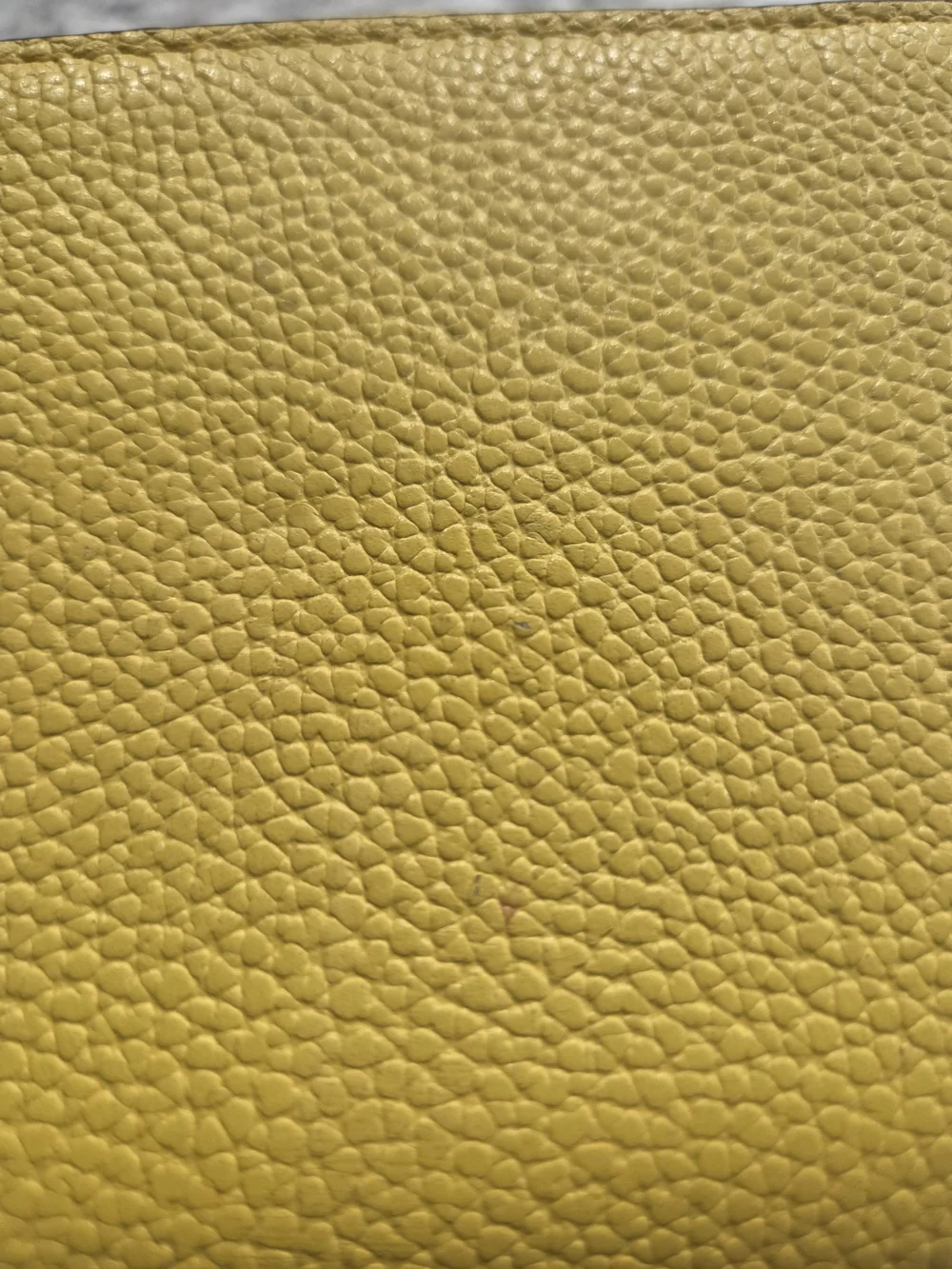 Michael Kors Yellow Leather Wristlet Wallet